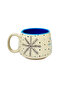 6-Piece Mixed New Year's Mug Set, Handmade Ceramic Mug, Ceramic Cup, Double Turkish Coffee - 6