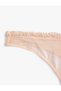 String Panties Frilly Tulle Normal Waist - 8