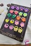Set of 20 Soft, Non-Hurting Baby Girl Towel Rubber Buckle Set - Colorful Children's Elastic Hair Clip - 2