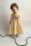Girl Child Baby Girl Ruffled Long Sleeve with Zipper Birthday Party Special Occasion Eid Dress - 6