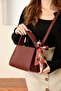 Stylish Trend Hand and Shoulder Bag with Scarf - 2