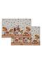 Lcw Home Mixed Autumn Themed American Service Set of 2 - 5