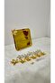 6-Piece Three-Piece Magnolia Screw Accessories Are Compatible with Coffee Presentation Trays, Not Trays - 3