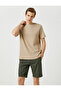 Basic Bermuda Shorts Cotton Pocket Buttoned - 2