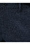 Woven Trousers with Houndstooth Detail, Buttons and Pockets - 6