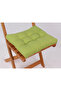 Bistro Kitchen Garden Chair Cushion with Backrest Green (Cushion and Back Cushion) - 3