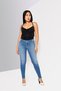 Women 1984 Slandy Skinny Fit High Waist Wash Stretchable Denim, Blue - 3