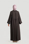 Hijab Sweat Dress – Black - 6