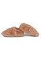 Non-Slip Sole, Soft Feather, Organic Baby Booties, Home Boots, Nursery Shoes Tan - 6