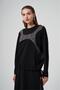 Short Blouse with Patchwork Detail - 2