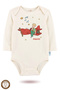 2-Piece Organic Printed and Patterned Long Sleeve Baby Bodysuit - 5