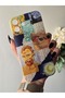 iPhone 16 Plus Compatible Patterned Transparent Phone Case - 2