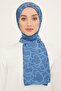 Trend Viscose Shawl - 2 - Indigo 24640