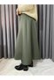Women's Scuba Fabric Puff Flared Hijab and Casual Skirt Length:94-95Cm - 3