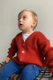 Knitwear Baby Cardigan - Flexible Unisex Oversize, Ages 0-5 - 5