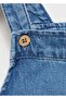 Long Denim Jumpsuit - 3