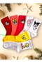 7'' Fun Cheerful College Tennis Socks