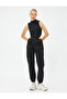 Cargo Trousers with Pocket Detail, Stopper and Elastic Waist
