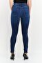 Women Skinny Fit Plain Stretchable Denim, Blue - 2