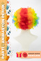 Colorful Sponge Toe Animation Party and Clown Wig - 6
