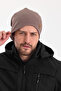 Men's Brown Thermal 100% Cotton Soft 2 Style in 1 Beret Premium Cuts Series - 5