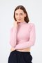 Turtleneck Crop Body Dark Powder