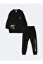 Crew Neck Boys' Sweatshirt and Sweatpants 2-Piece Set (W4)