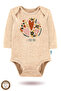 Organic Sleeveless Printed Baby Body with Snap Fasteners - 2