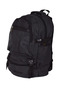 Black Camping and Mountaineering Bag - Canvas Fabric 50L Capacity