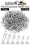 Metal Paper Clip No 4 33 mm 1 Pack of 100 Nickel Plated Metal Paper Clip Durable Stainless 20 Sheets Capacitance