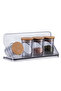 Salvi Set of 4 Spice Jars - Smoked - 3