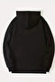 Cotton Cat Friendly Hand Printed Hooded Oversize Sweatshirt - 2