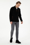 Men's Black Sweatshirt 50290609 -Vr046 - 4