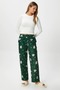 Women's Teddi Ultra Soft Pocket Green Teddy Bear Pattern Christmas Pajama Bottoms - 6
