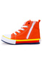 Tinna Lace-Up Boys' High-Rise Linen Sneakers - 4