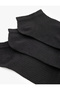Set of 3 Basic Booties Socks - 3