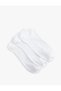 Set of 3 Basic Booties Socks with Cotton Blend