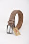 3.5cm Mink Suede Original Leather Belt - 2