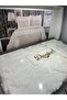 Victoria Tassel Bedspread 3 Piece (Light Cream) - 3