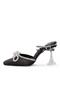 Calliope Women's Silvery Evening Dress Stiletto 1670S-4