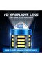 BA20D White White 20000Lm H4 LED Moto H6 BA20D P15D LED Motorcycle Headlight Bulbs 3570 CSP Lens Whi - 3