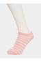 Set of 5 - Striped Shoe Liner Socks - 2
