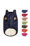 Chihuahua French Bulldog for Winter Season - Outdoor Small Collared Pleated Algod Textured Reciprocating Jacket - 2