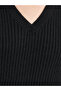 V Neck Knitted Sweater Top & Straight Leg Pants Co-Ords - 3