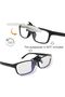 -Strength 250- Ultra-light Clip Presbyopic Glasses Reading Glasses Flip Up Down Rimless Magnifying G - 3