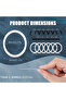 10Pcs for Magsafe Magnetic Plate Ring Universal Stickers Support Wireless Charger Metal Plate She... - 6