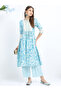 Floral Print Pleated Kurti & Palazzos Set