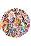 50pcs-Random 50pcs Cute Escaping Princess Sticker Children's PVC Waterproof Luggage, Laptop, Guitar, - 5