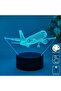 1Pcs Aircraft Model 3D Night Light, USB Interface, Flight Enthusiasts Collection Gift Table Lamp... - 2