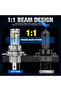H4 6500K XSTORM H4 LED Headlight Bulbs 9003 HB2 Canbus High Low Beam Car Light 20000LM Turbo Led Dio - 6